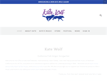 Tablet Screenshot of katewolf.com